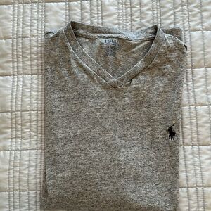 Men’s Polo Ralph Lauren Class Fit V-Neck T-Shirt-L